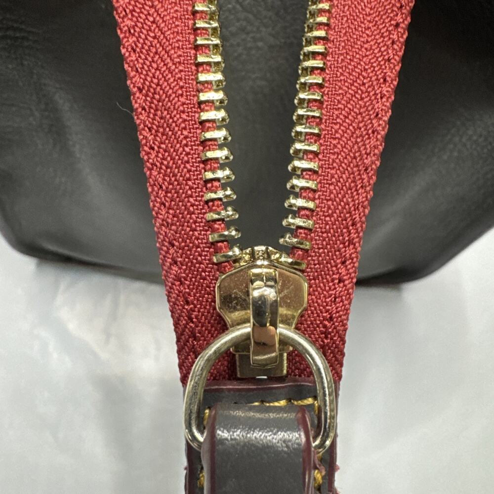 Dooney & Bourke Florentine Leather Shoulder Bag Gray Blue - Picture 13 of 16